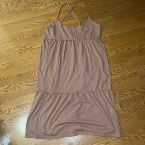 GAP cross back tiered sundress